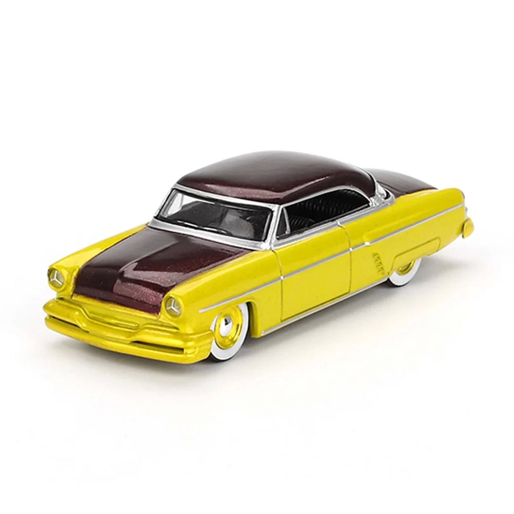 Mini GT 1/64 Lincoln Capri Hot Rod 1954 Lime Yellow Blister Paket Mini GT 1/64 Lincoln Capri Hot Rod 1954 Lime Yellow Blister Paket