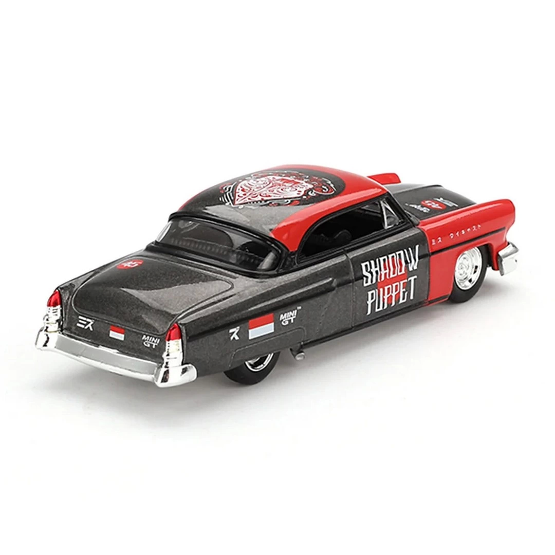Mini GT 1/64 Lincoln Capri Hot Rod 1954 ''Shadow Puppet'' MINI GT