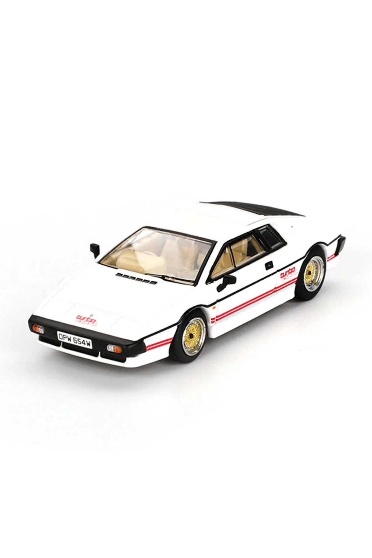 Mini GT 1/64 Lotus Esprit Turbo White "For Your Eyes Only" Blister Paket