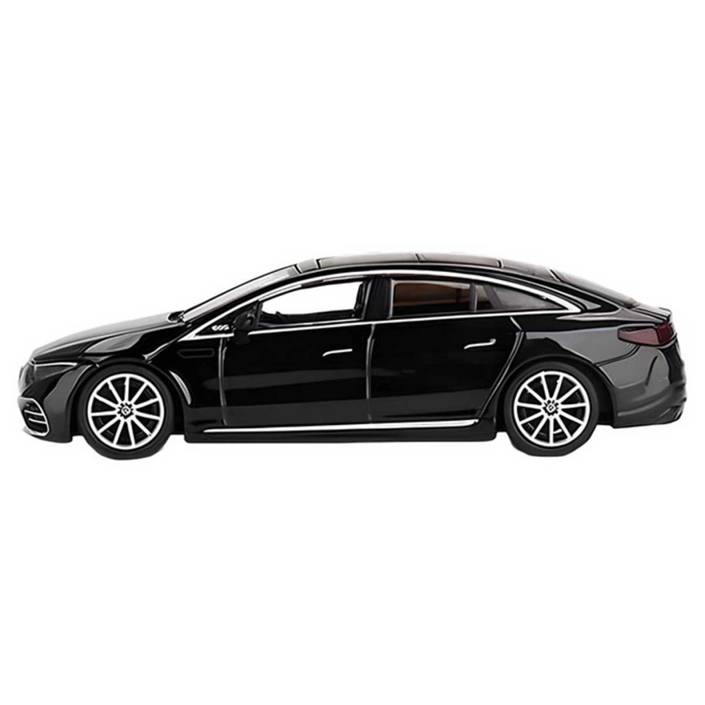 Mini Gt 1:64 Mercedes-Benz EQS 580 4MATIC Black Mini Gt 1:64 Mercedes-Benz EQS 580 4MATIC Black