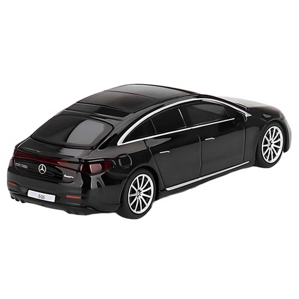 Mini Gt 1:64 Mercedes-Benz EQS 580 4MATIC Black Mini Gt 1:64 Mercedes-Benz EQS 580 4MATIC Black