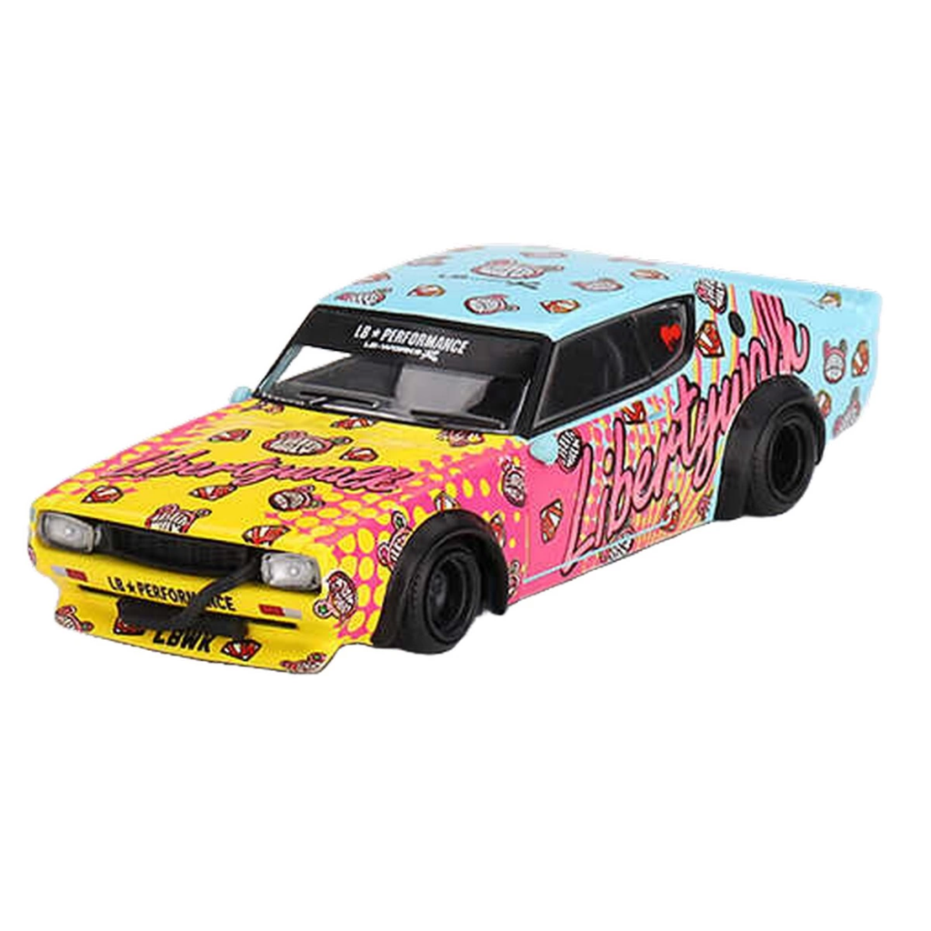 Mini Gt 1/64 Nissan Skyline Kenmeri Liberty Walk LBWK KUMA Mini Gt 1/64 Nissan Skyline Kenmeri Liberty Walk LBWK KUMA
