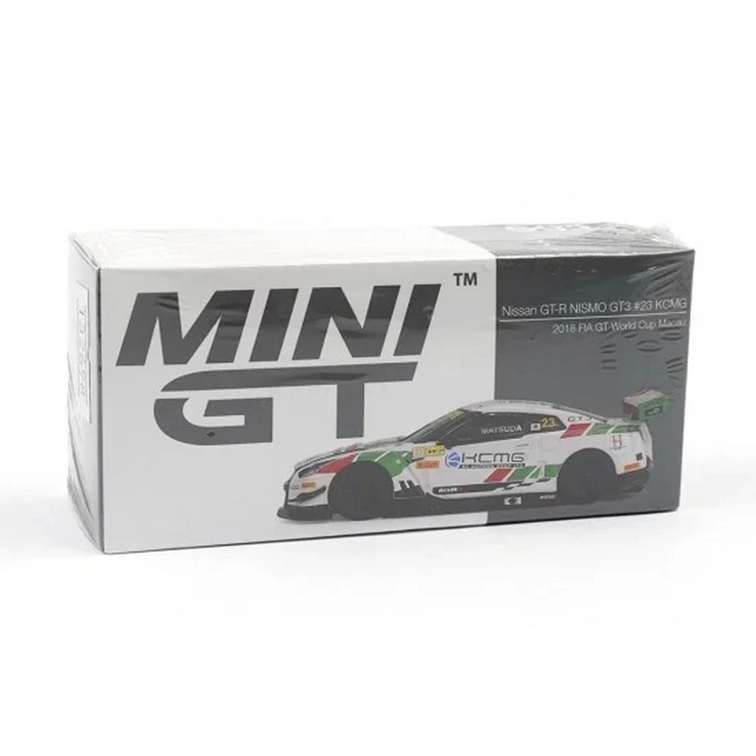 Mini GT 1/64 Nissan GT-R NISMO GT3 KCMG 2018 FIA GT World Cup Mac