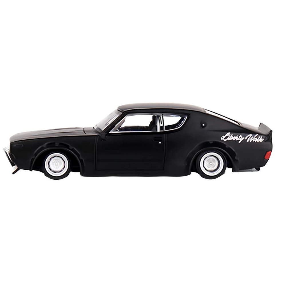 Mini GT 1/64 Nissan Skyline Kenmeri Liberty Walk Matt Black MGT00