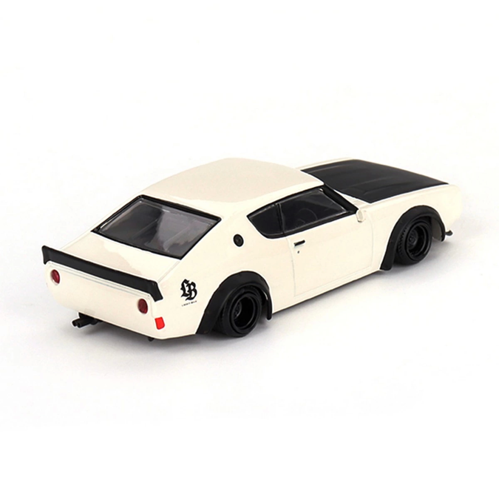 Mini Gt 1/64 Nissan Skyline Kenmeri Liberty Walk White Mini Gt 1/64 Nissan Skyline Kenmeri Liberty Walk White