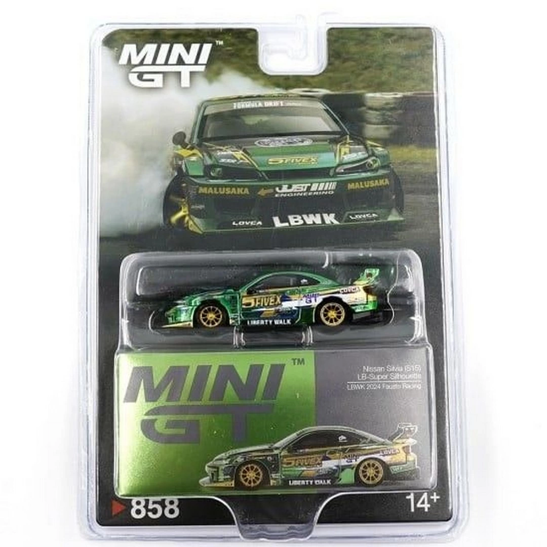Mini GT 1/64 Nissan LB-Super Silhouette S15 SILVIA LBWK 2024 Faus
