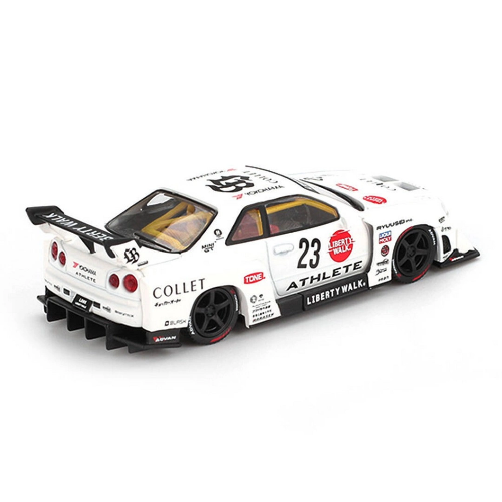 Mini GT 1/64 Nissan LB-ER34 Super Silhouette ATHLETE/COLLET Blist