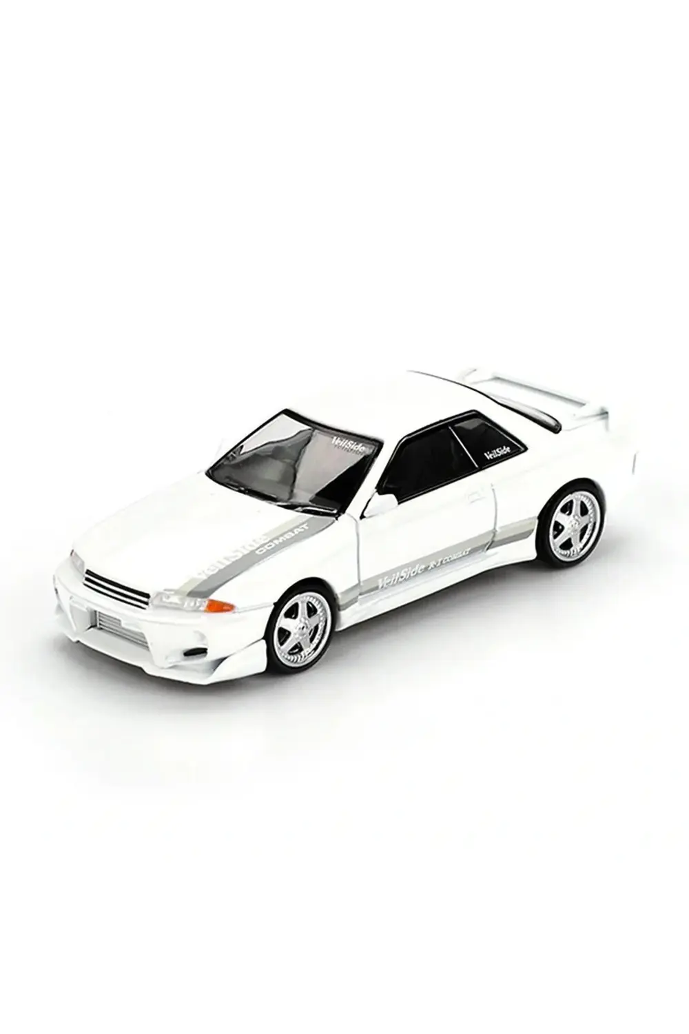 Mini GT 1/64 Nissan Skyline GT-R (R32) VeilSide Combat C-I White Mini GT 1/64 Nissan Skyline GT-R (R32) VeilSide Combat C-I White