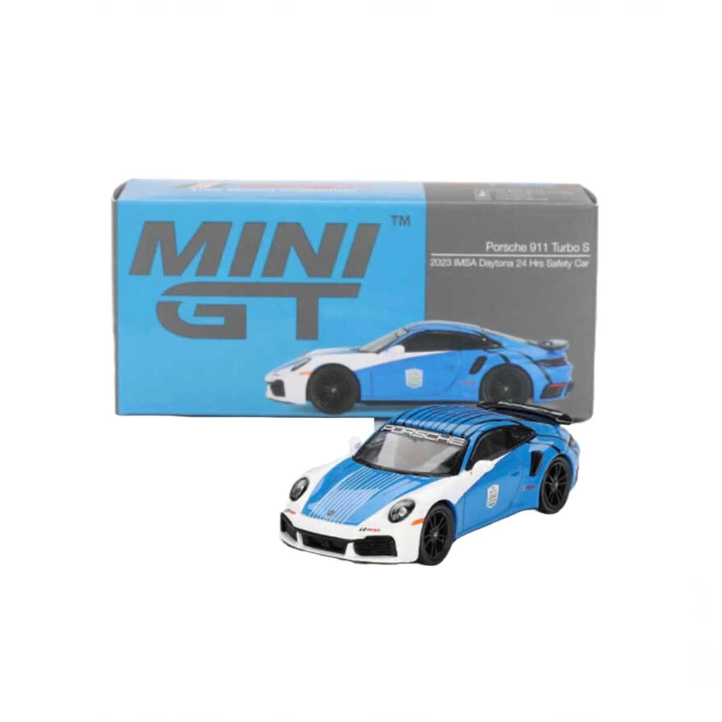 Mini GT 1/64 Porsche 911 Turbo S 2023 IMSA Daytona 24 Hrs Mini GT 1/64 Porsche 911 Turbo S 2023 IMSA Daytona 24 Hrs
