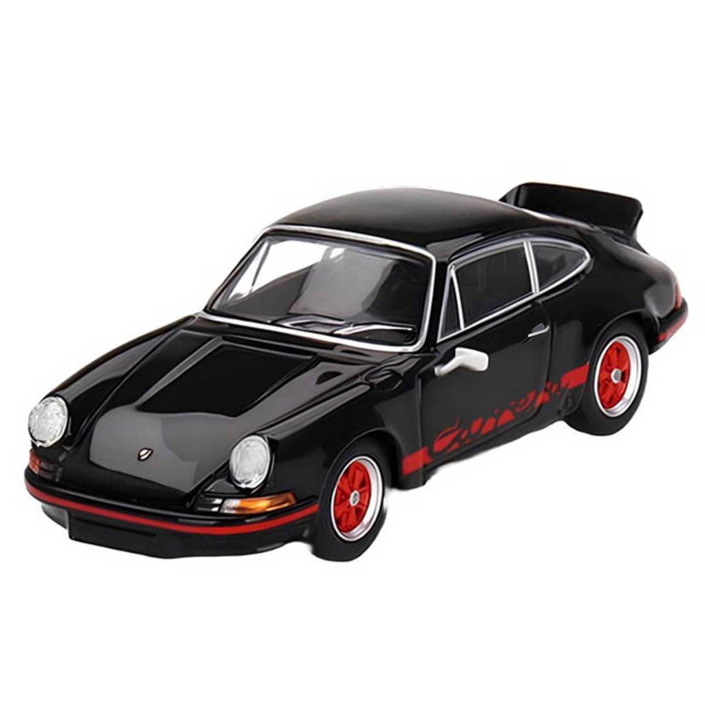 Mini Gt 1:64 Porsche 911 Carrera RS 2.7 Black with Red Livery Mini Gt 1:64 Porsche 911 Carrera RS 2.7 Black with Red Livery