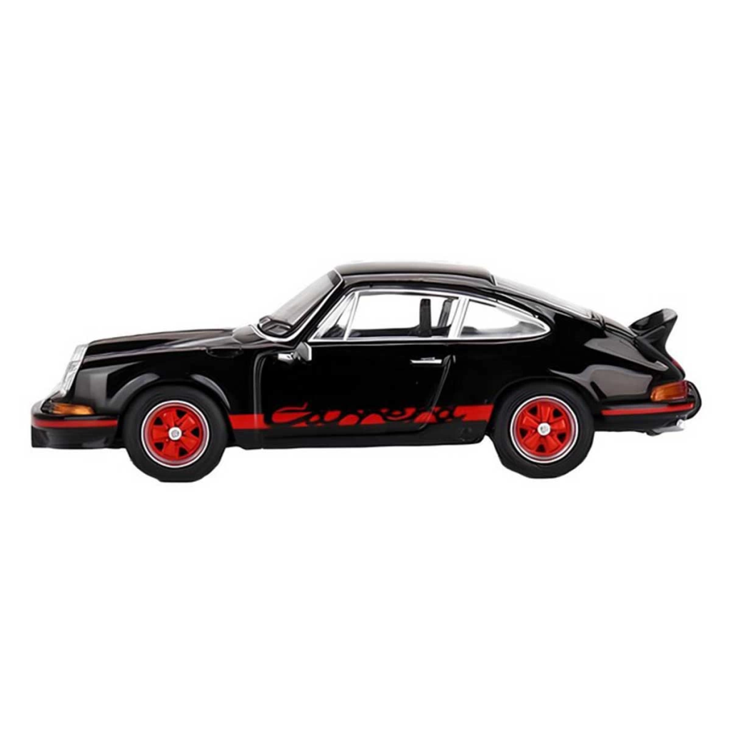 Mini Gt 1:64 Porsche 911 Carrera RS 2.7 Black with Red Livery Mini Gt 1:64 Porsche 911 Carrera RS 2.7 Black with Red Livery