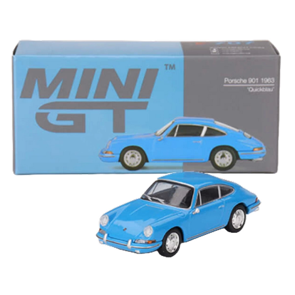 Mini Gt 1/64 Porsche 901 1963 Quickblau Mini Gt 1/64 Porsche 901 1963 Quickblau