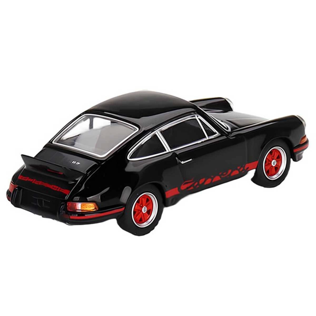 Mini Gt 1:64 Porsche 911 Carrera RS 2.7 Black with Red Livery Mini Gt 1:64 Porsche 911 Carrera RS 2.7 Black with Red Livery