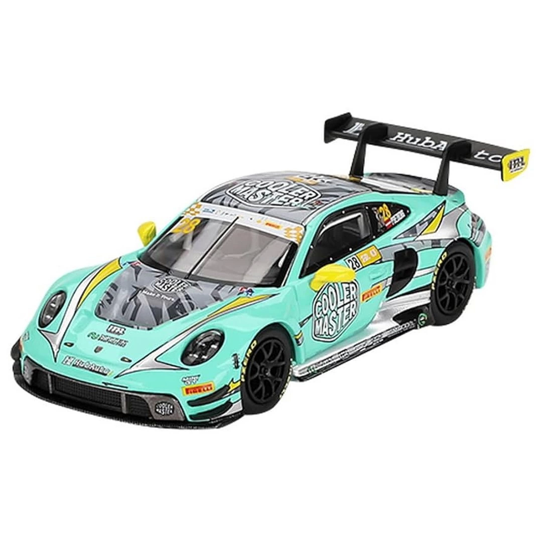 Mini GT 1/64 Porsche 911 GT3 R HubAuto Racing 2023 FIA GT World C