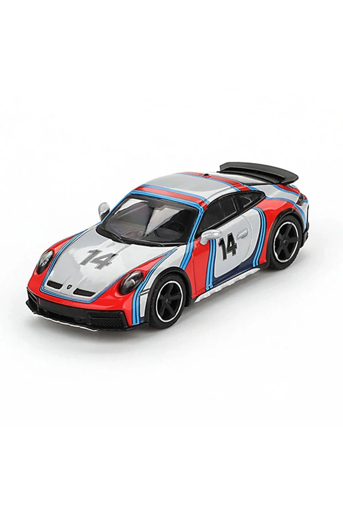 Mini GT 1/64 Porsche 911 Dakar Ice Grey Metallic ''Rally 1978'' -