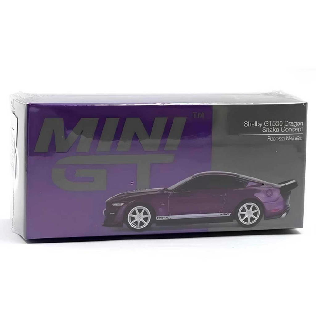 Mini GT 1:64 Shelby GT500 Dragon Snake Concept Fuchsia Metallic Mini GT 1:64 Shelby GT500 Dragon Snake Concept Fuchsia Metallic