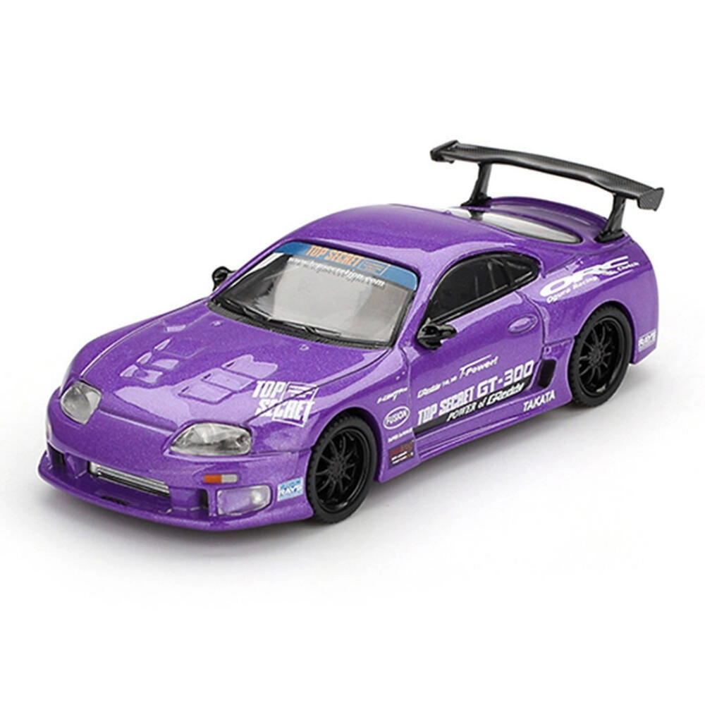 Mini GT 1/64 Toyota Supra (A80) Top Secret GT-300 Top Secret Purp Mini GT 1/64 Toyota Supra (A80) Top Secret GT-300 Top Secret Purp