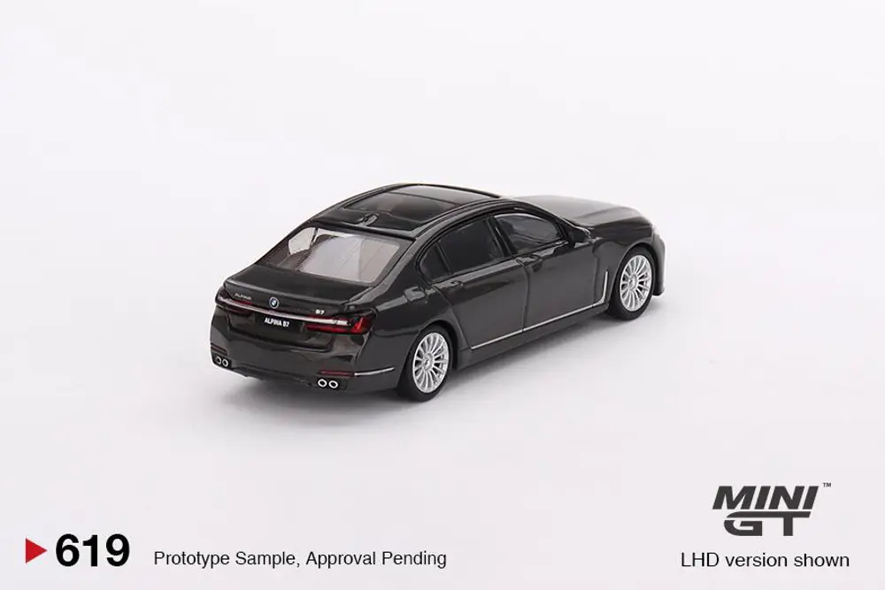 Mini GT BMW Alpina B7 xDrive Dravit Grey Metallic 619