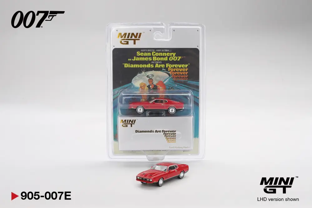 Mini GT Ford Mustang Mach 1 "Diamonds Are Forever" BL