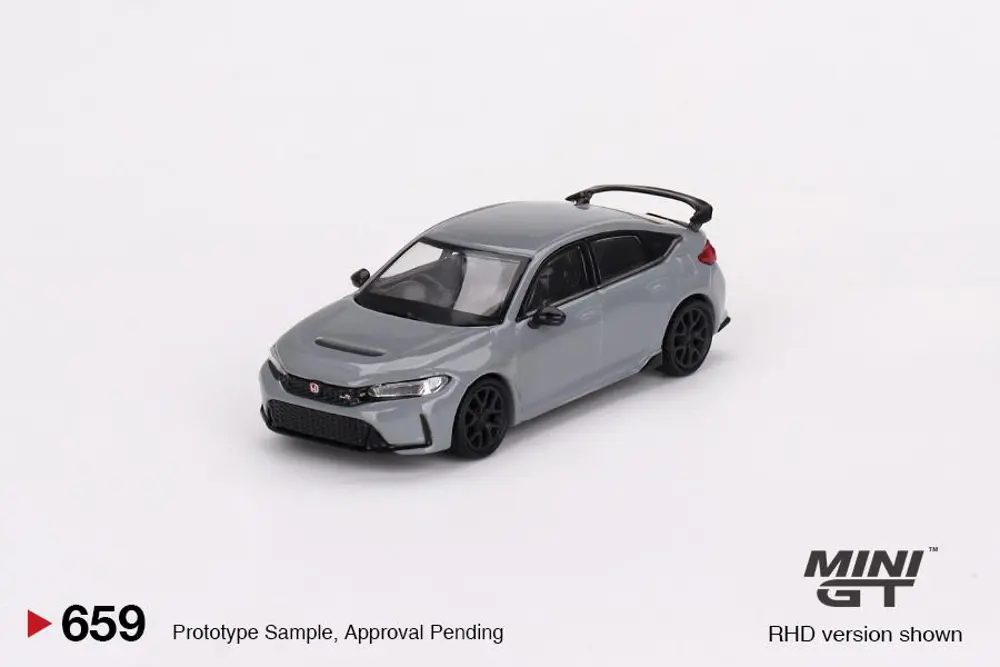Mini GT Honda Civic Type R Sonic Gray Pearl 2023 659