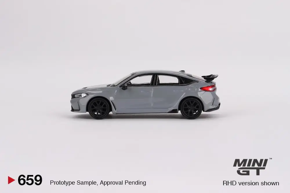 Mini GT Honda Civic Type R Sonic Gray Pearl 2023 659