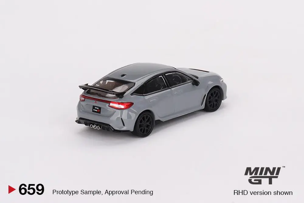Mini GT Honda Civic Type R Sonic Gray Pearl 2023 659