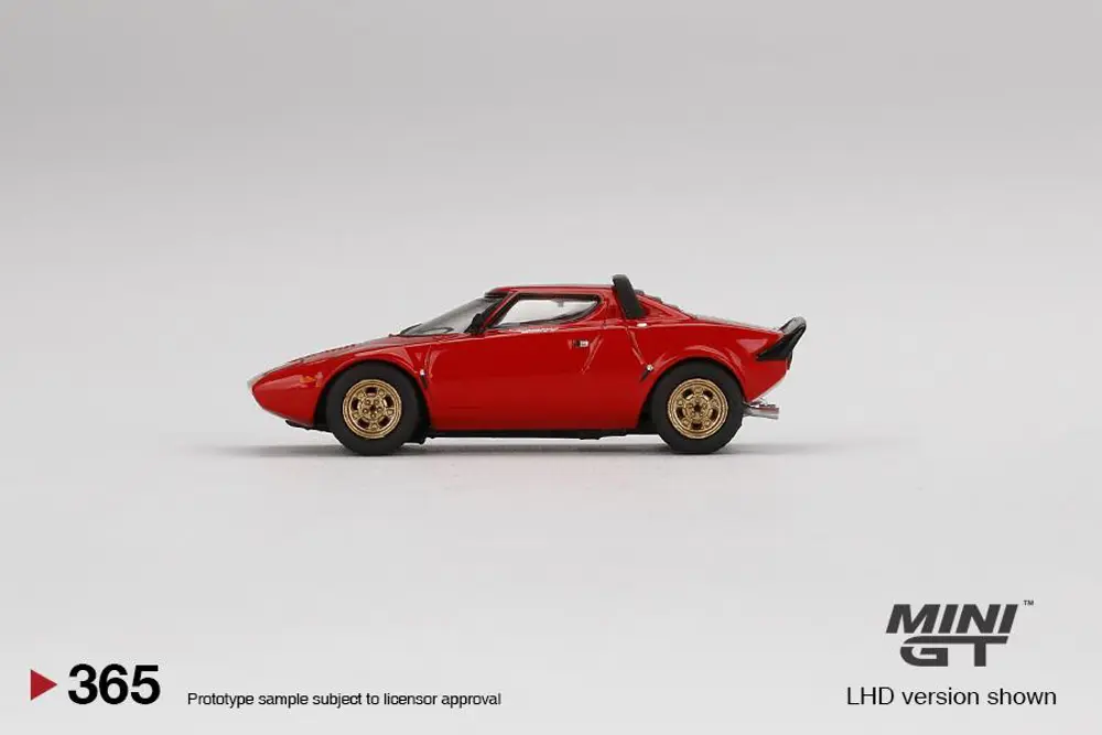 Mini GT Lancia Stratos HF Stradale Rosso Arancio 365