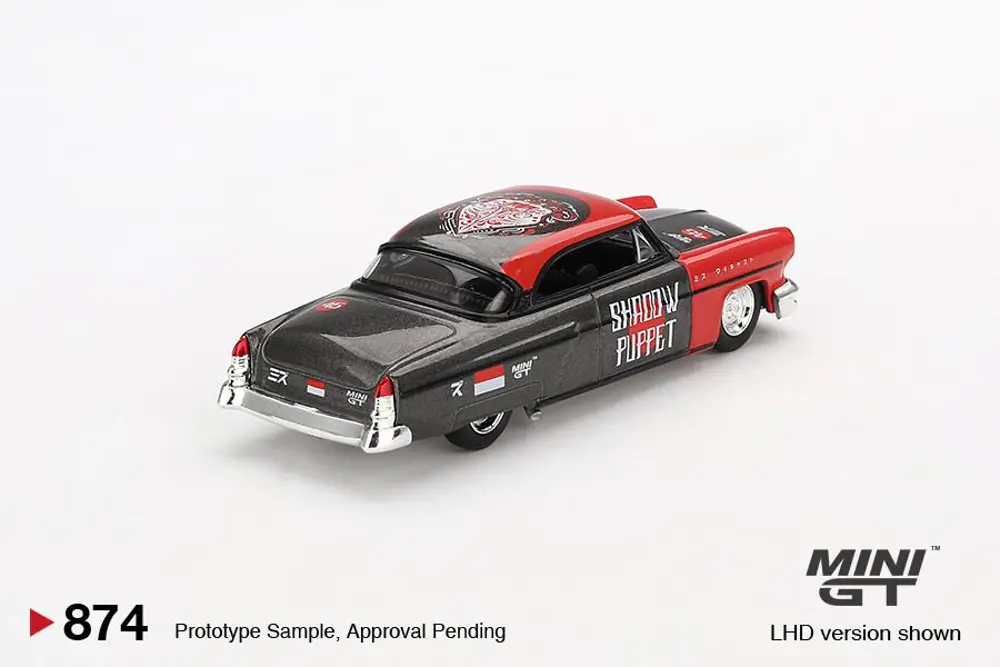 Mini GT Lincoln Capri Hot Rod 1954 "Shadow Puppet" MINI GT x MIZU