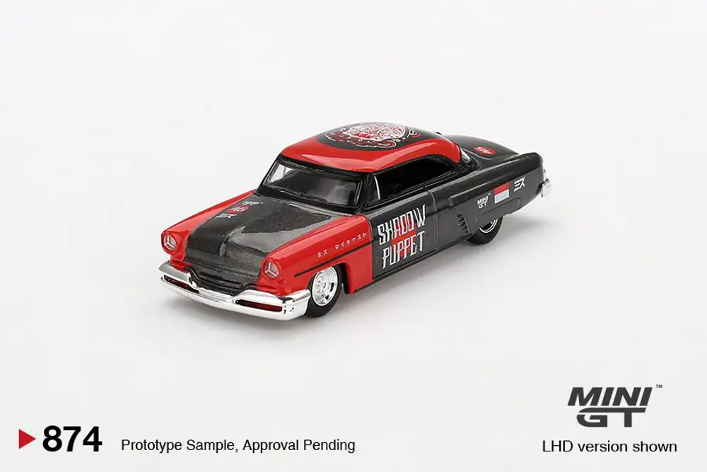 Mini GT Lincoln Capri Hot Rod 1954 "Shadow Puppet" MINI GT x MIZU