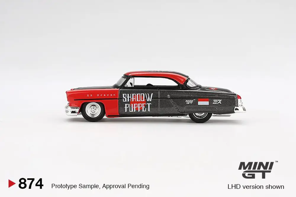 Mini GT Lincoln Capri Hot Rod 1954 "Shadow Puppet" MINI GT x MIZU