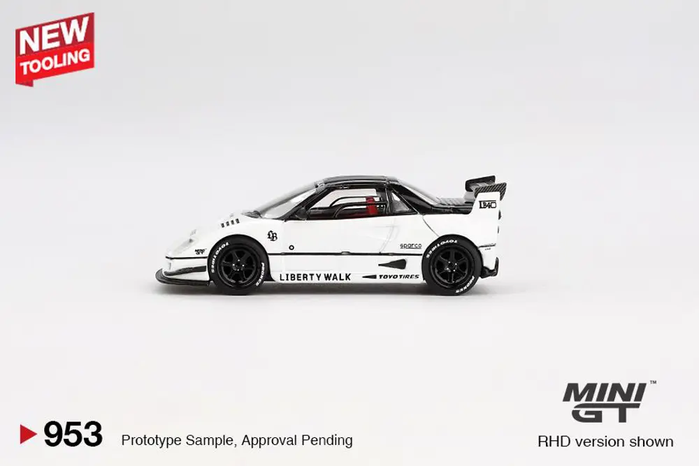 Mini GT Mazda AZ-1 Liberty Walk LB40 White 2024 Tokyo Auto Salon 