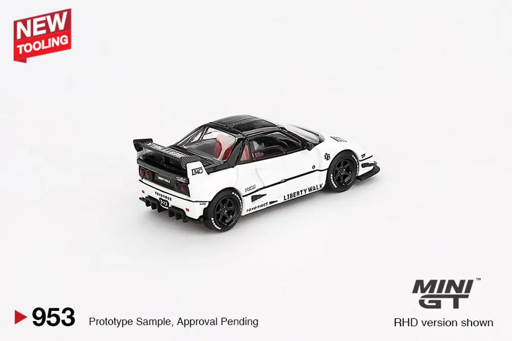 Mini GT Mazda AZ-1 Liberty Walk LB40 White 2024 Tokyo Auto Salon 