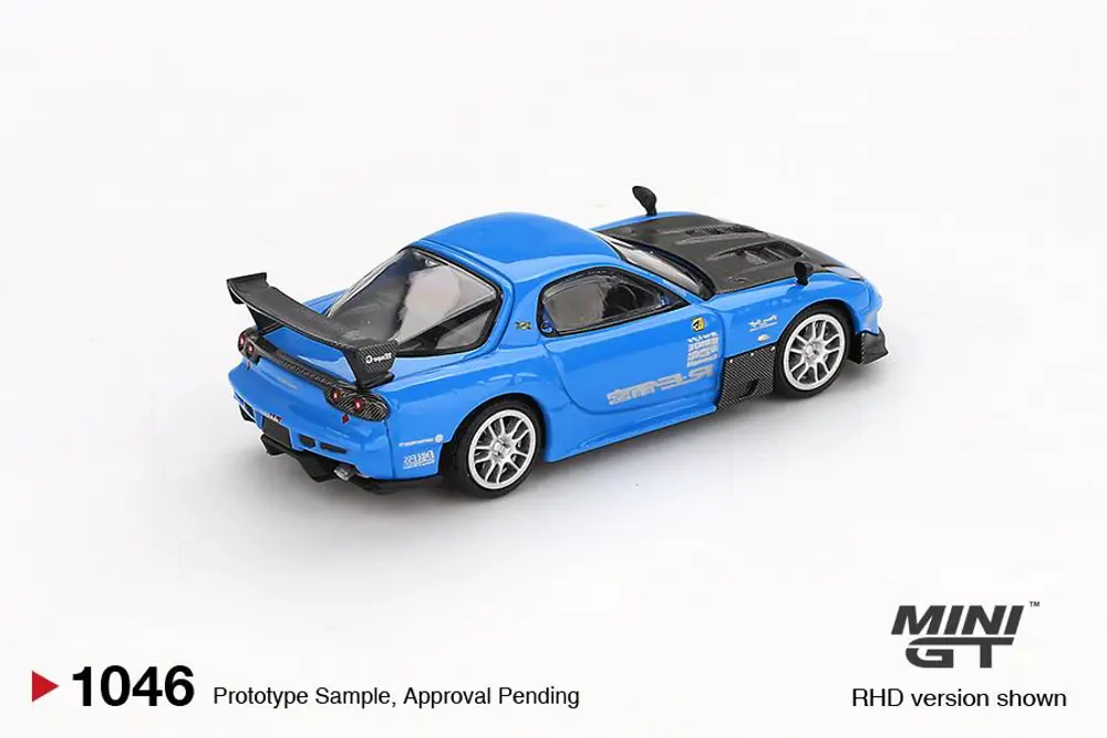 Mini GT Mazda RX-7 RE-Amemiya 20B NA 3ROTOR-7 “Ama-san Go” 1046
