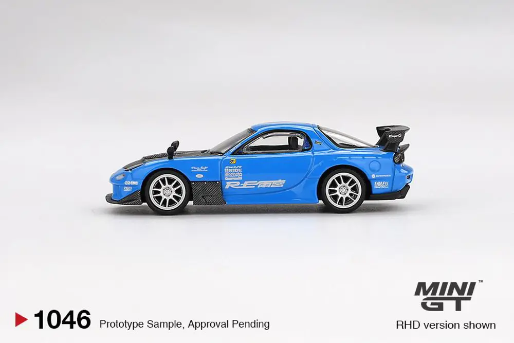 Mini GT Mazda RX-7 RE-Amemiya 20B NA 3ROTOR-7 “Ama-san Go” 1046