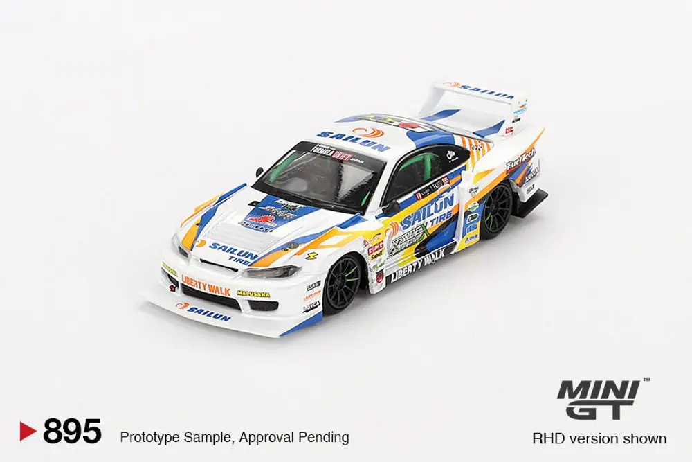 Mini GT Nissan LB-Super Silhouette S15 SILVIA #555 2023 Formula D