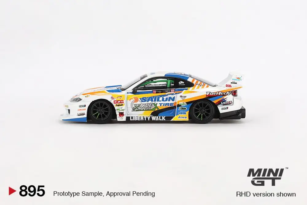 Mini GT Nissan LB-Super Silhouette S15 SILVIA #555 2023 Formula D