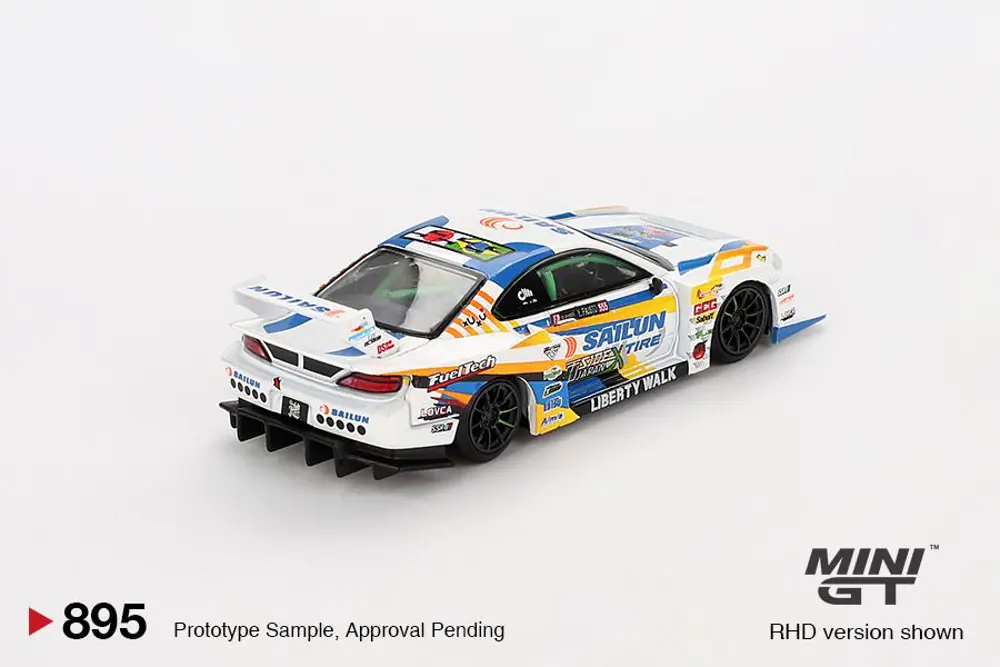 Mini GT Nissan LB-Super Silhouette S15 SILVIA #555 2023 Formula D