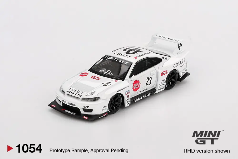 Mini GT Nissan LB-Super Silhouette S15 SILVIA ATHLETE BL 1054