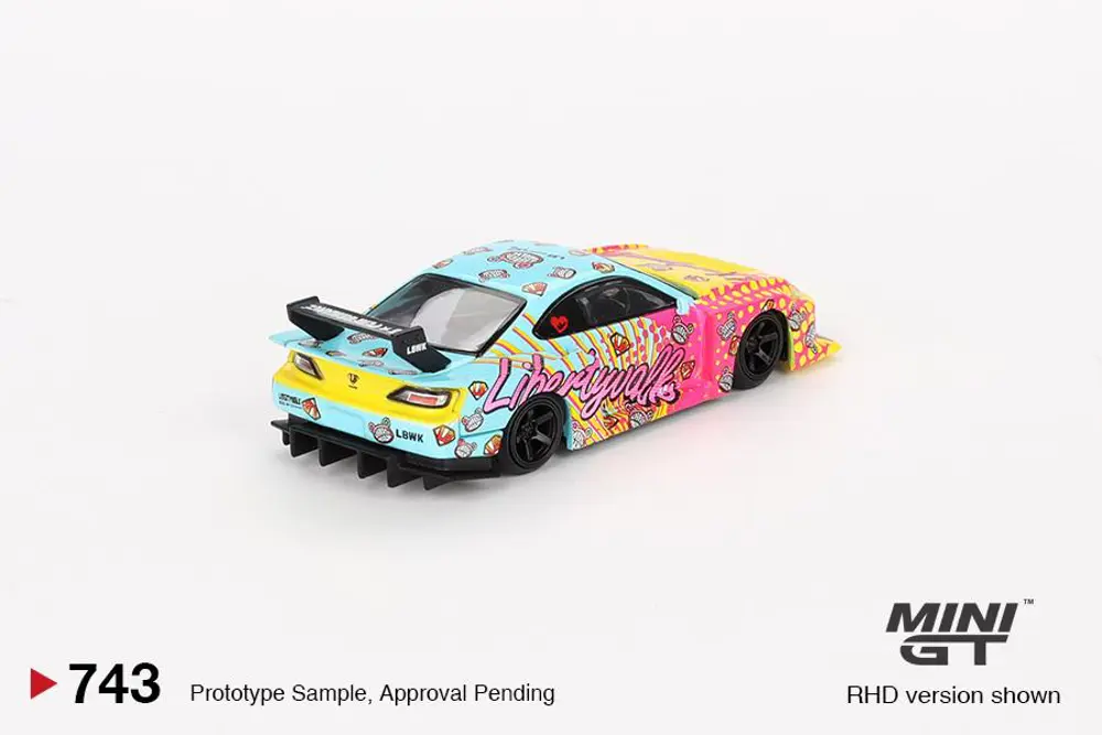 Mini Gt Nissan LB-Super Silhouette S15 SILVIA LBWK KUMA 743