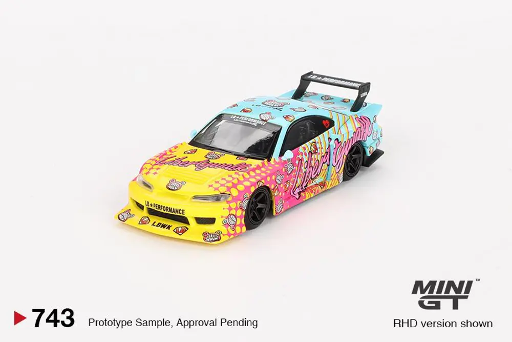 Mini Gt Nissan LB-Super Silhouette S15 SILVIA LBWK KUMA 743