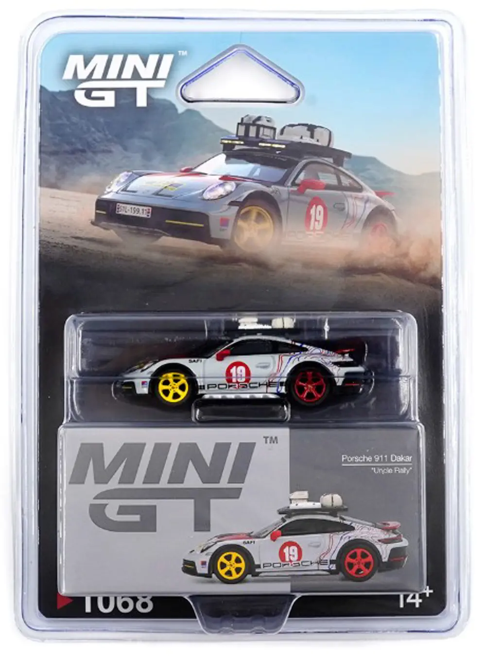 Mini GT Porsche 911 Dakar "Uncle Rally" BL 1068