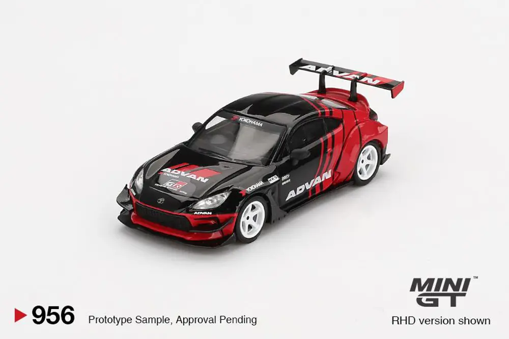 Mini GT Toyota GR86 HKS TYPE R ADVAN 2022 Tokyo Auto Salon 956