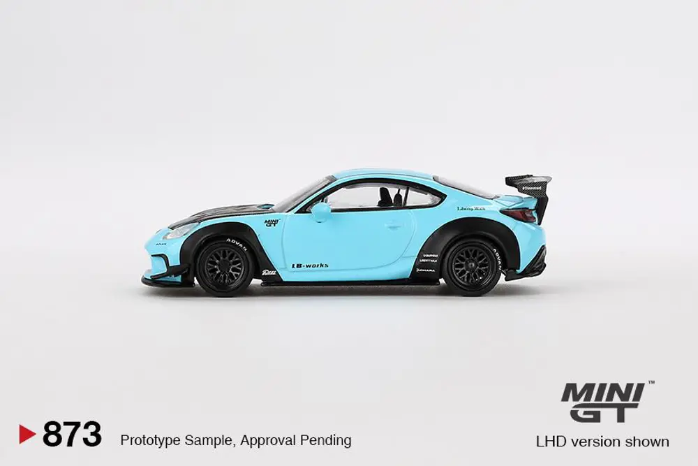 Mini GT Toyota GR86 LB Nation Baby Blue 873 BL