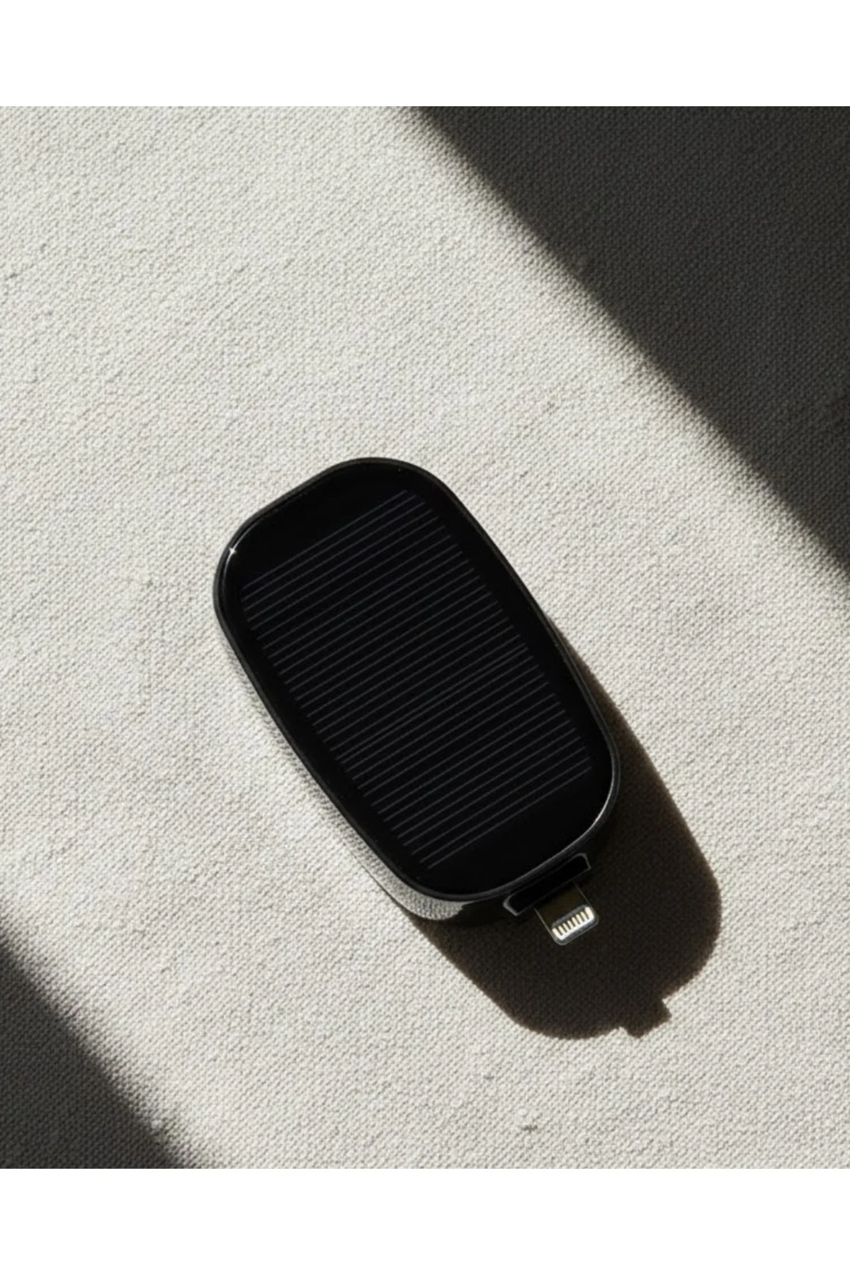 Mini Güneş Enerjili Powerbank Cep Tipi Acil Şarj Cihazı