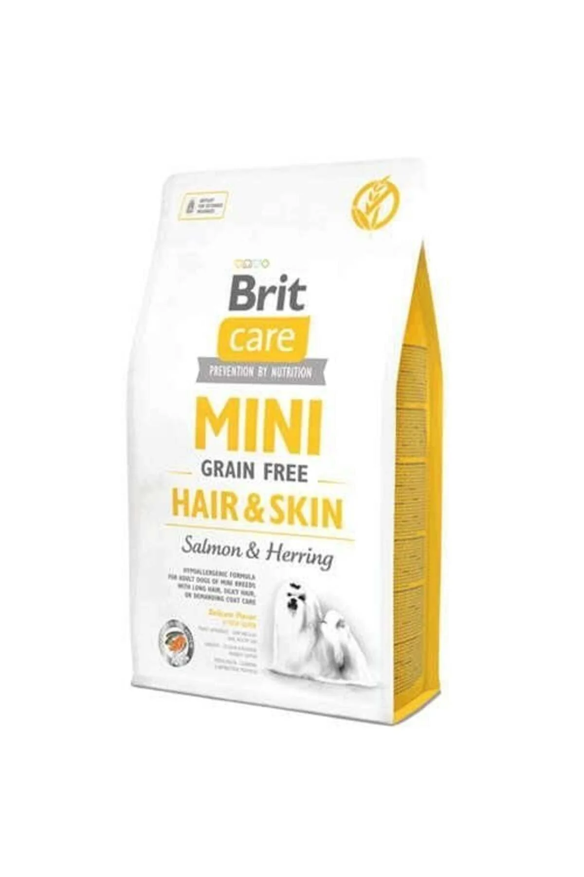 Mini Hair&Skin Somonlu ve Ringa Balıklı Tahılsız Köpek Maması 2 Kg - Görsel 2