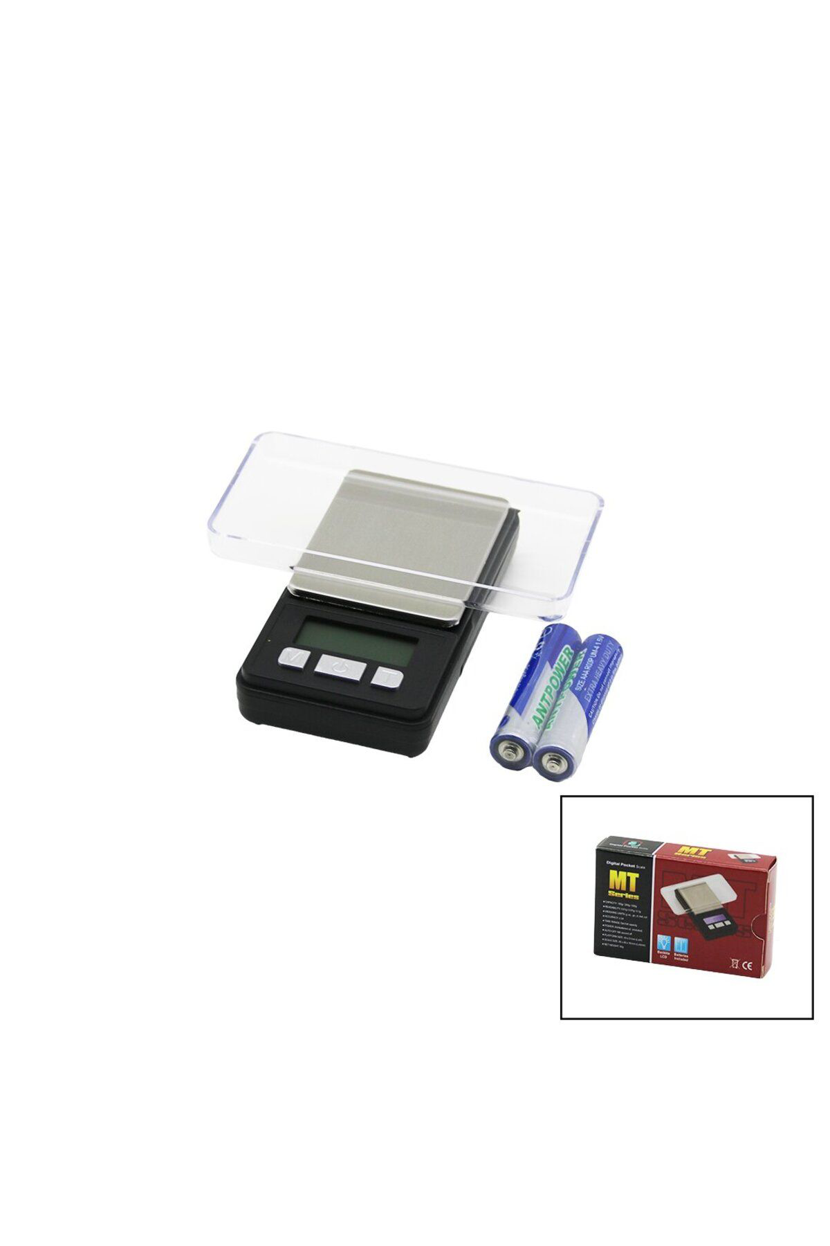 Ok Aksesuar Mini Hassas Tarti - Terazi 200Gr / 0.01Gr Pilli=2 X Aaa 4.5X8.5Cm