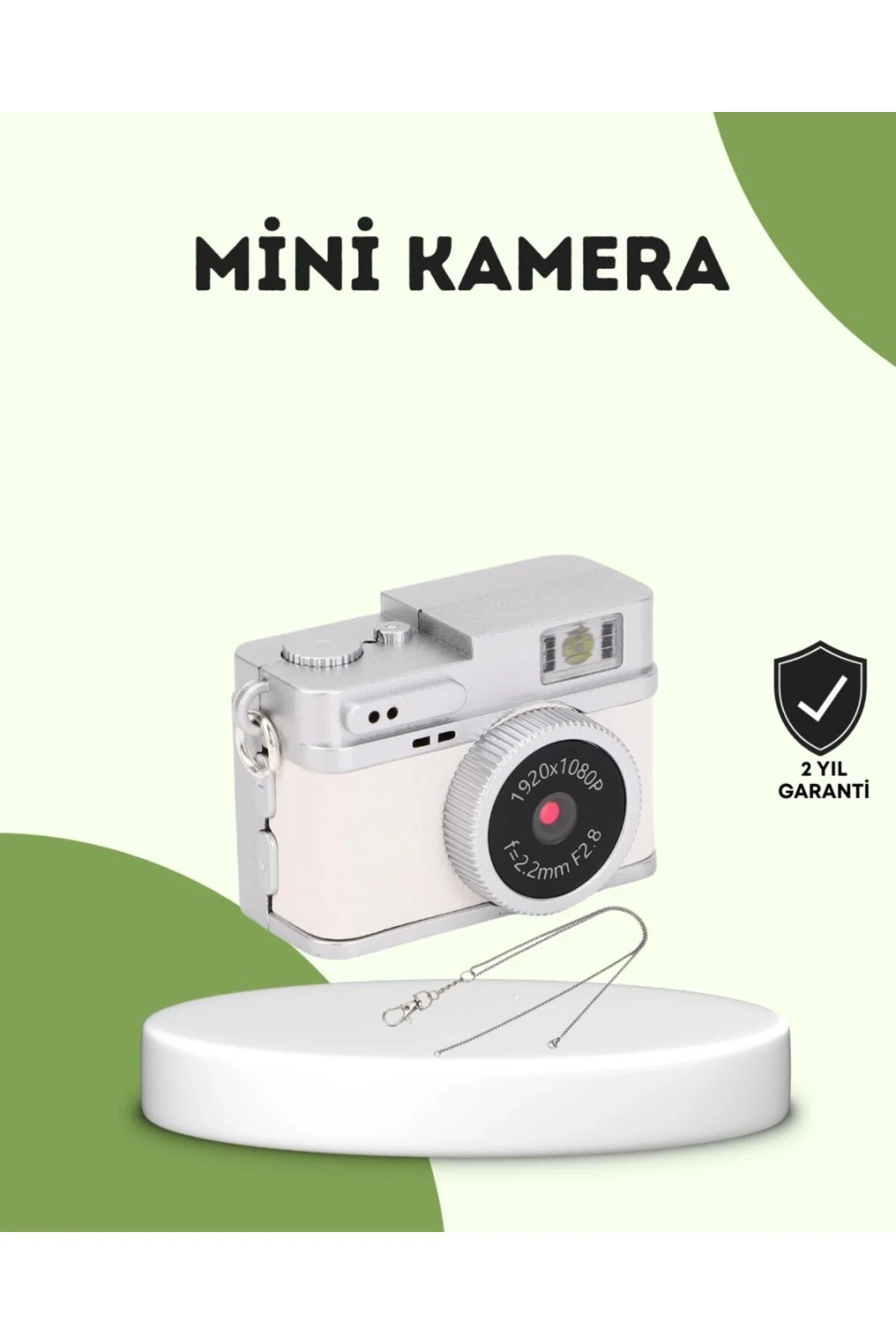 Mini Hd Dijital Kamera 1080p Kordonlu Taşınabilir Retro Model