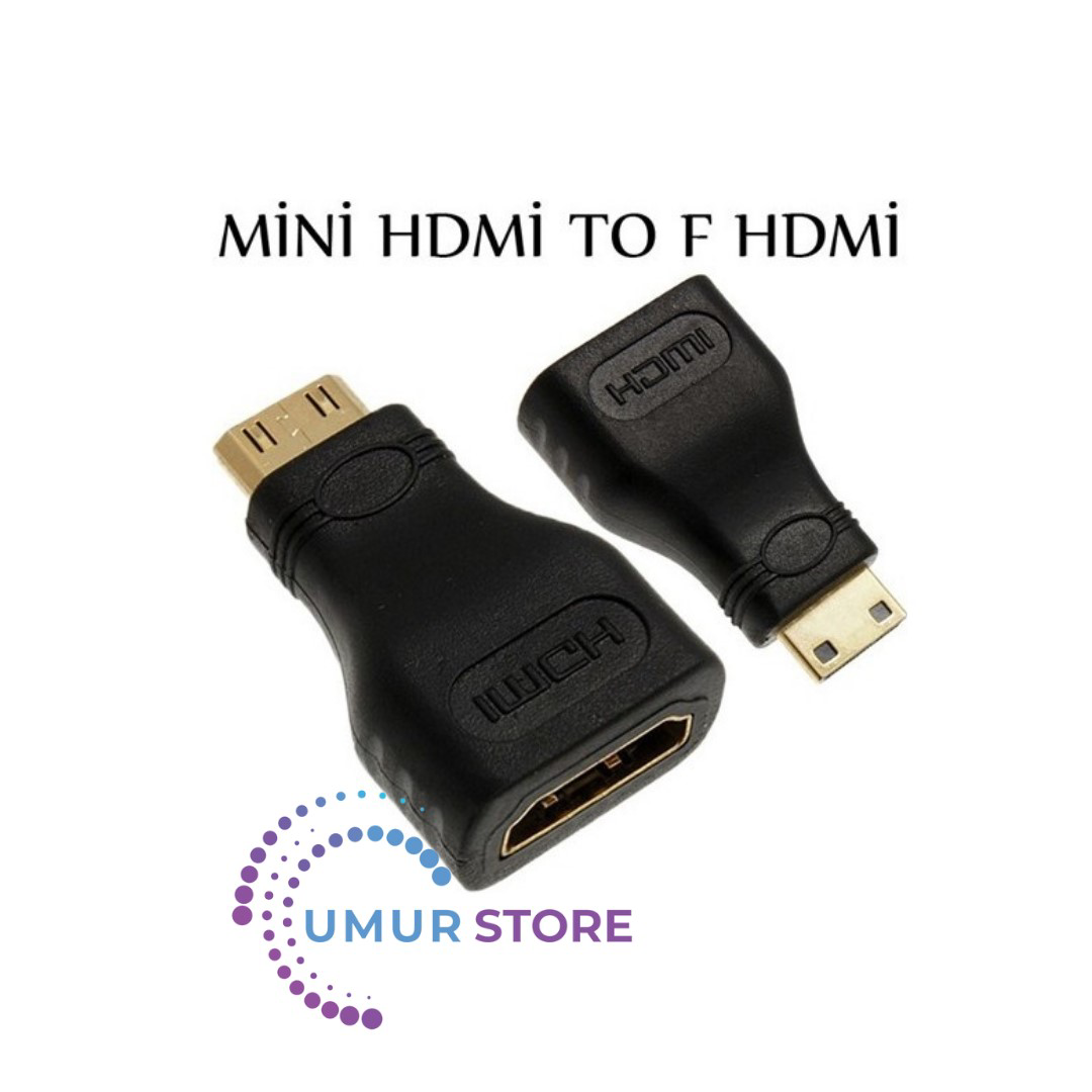 Mini Hdmi To F Hdmi Dönüştürücü Mini Hdmi To F Hdmi Dönüştürücü