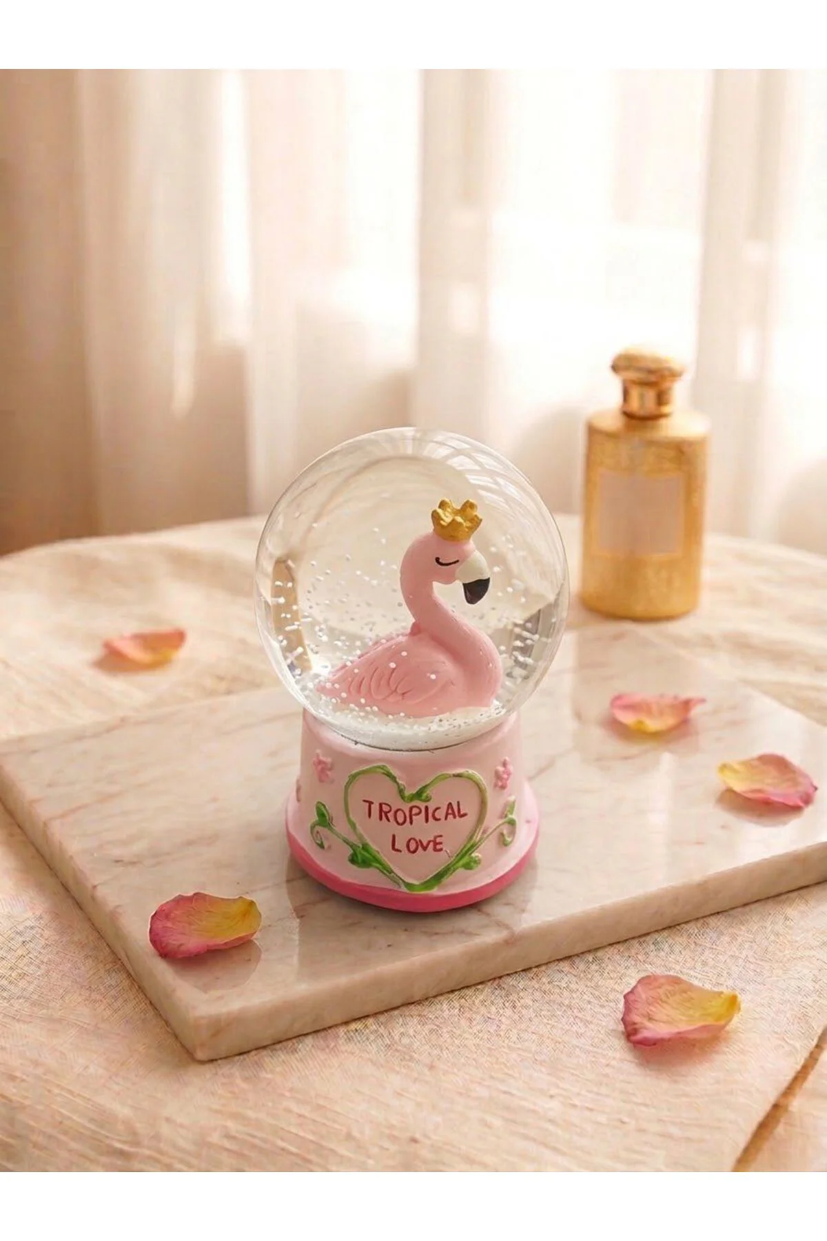 Mini Işıklı Flamingo Kar Küresi Fiyatı, Yorumları ve Özellikleri
