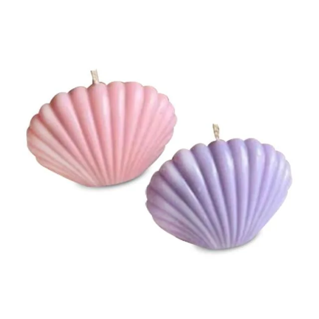 Mini İstiridye Mum - Ev Dekorasyonu & Aromaterapi Mumu Mini İstiridye Mum - Ev Dekorasyonu & Aromaterapi Mumu